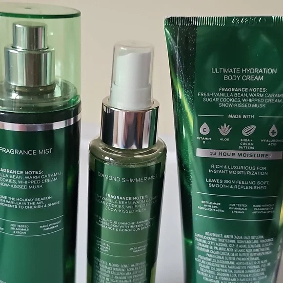 Bath & Body Works Vanilla Bean Noel Set - Green